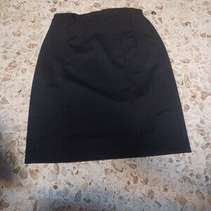 George Women's Black Stretchy Skirt Small (4-6) Short